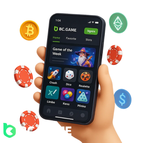 Game on the BC Game App